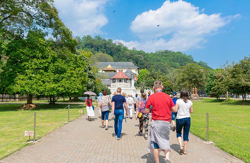 Spending time in Kandy with the Family