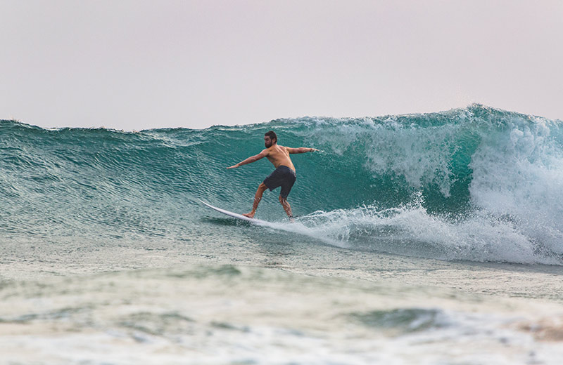 Surfing in Sri Lanka